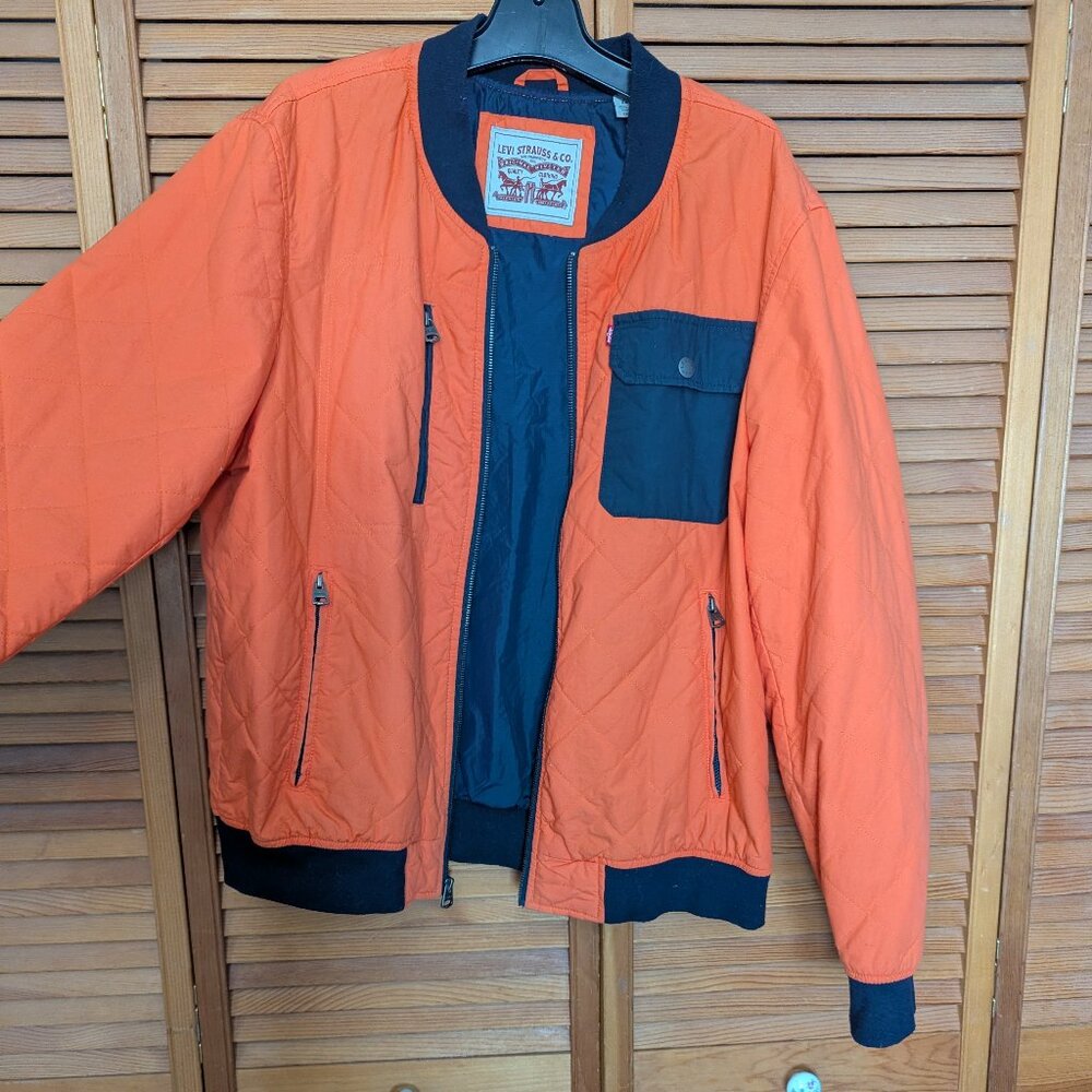 Levi's Diamond Quilted Bomber Jacket